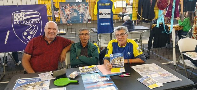 Thierry, Alain et Brigitte à Landéda
