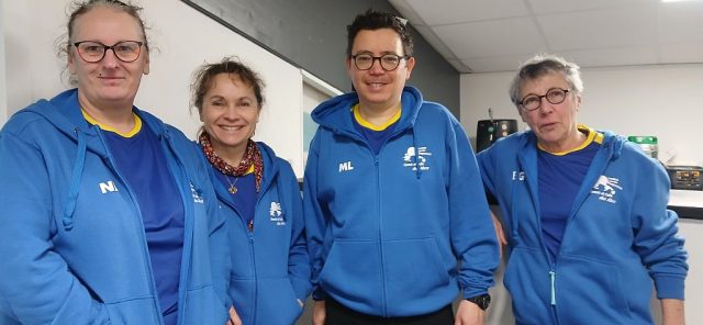 Equipe 7 : Natacha, Nathalie, Maxime et Brigitte.